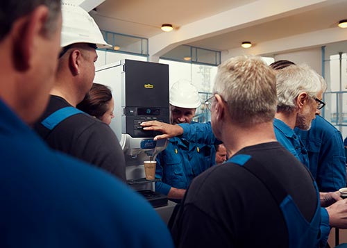 kahvi Henkilöstöravintola