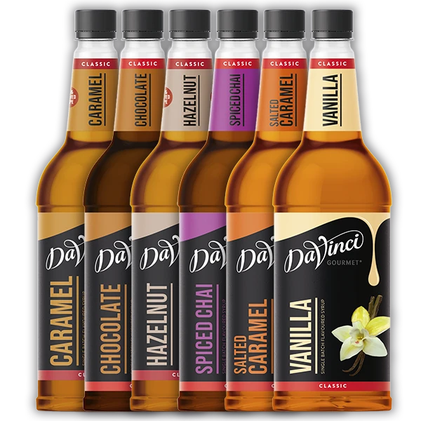 da vinci makusiirapit kahveihin - novacafi