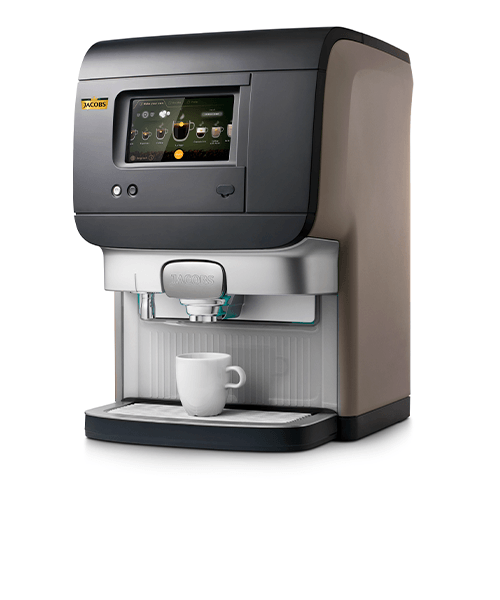 Jacobs Cafitesse Excellence Compact Touch näkymä edestä