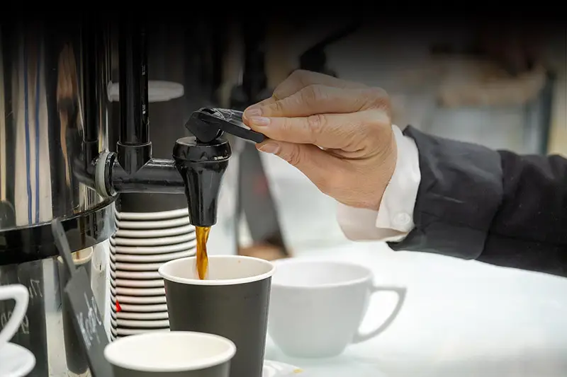 Jacobs Cafitesse kahvitusratkaisu suureen yleisötapahtumaan